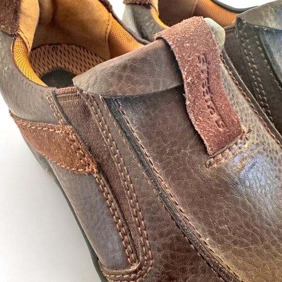 Skechers My Travel Streetcars Mens Leather Slip On Loafer Brown Oil Tanned Sz 8 main image 8
